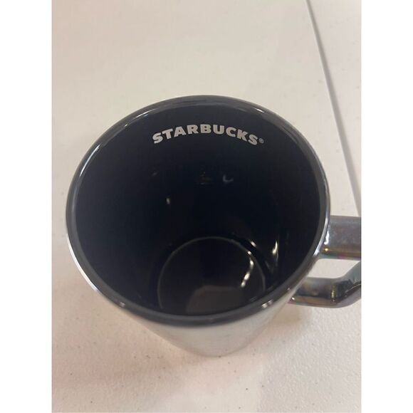 Starbucks ceramic cup with lid and metallic mug bundle - Picture 9 of 13